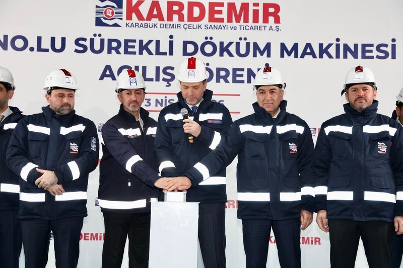 KARDEMİR'in Yeni Sürekli Döküm Tesisi Törenle Açıldı: Üretim Kapasitesi Artıyor - Görsel 5