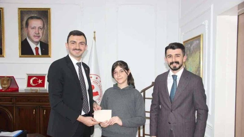 Köse'de TÜBİTAK Bölge Birincisi Öğrencilere Kaymakam'dan Ödül - Görsel 3