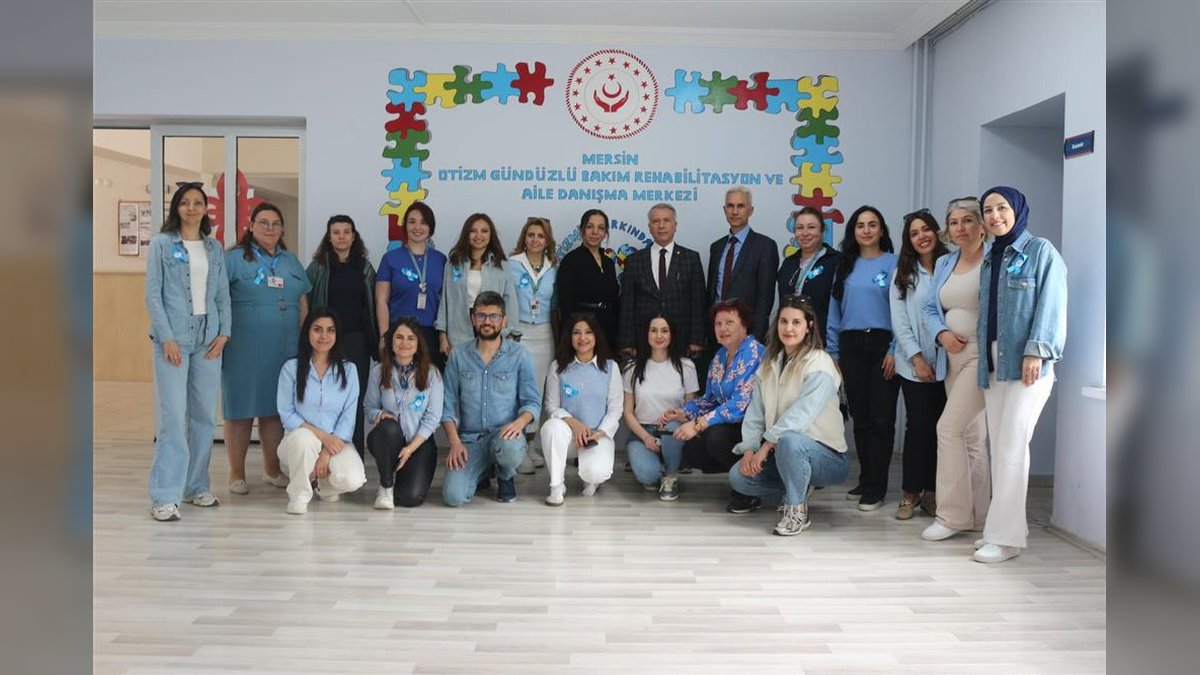 Mersin Toroslar'da Otizmli Çocuklara Farkındalık Ziyareti