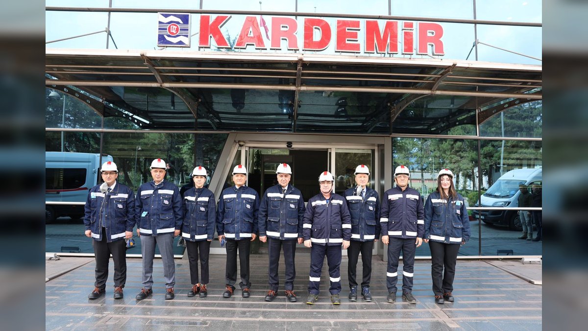 Vali Çağatay'dan KARDEMİR'e Ziyaret: Üretim ve İstihdam Katkıları Değerlendirildi