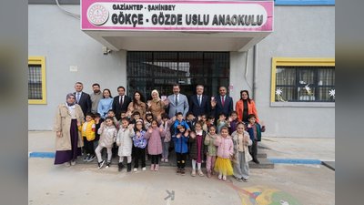 Gaziantep'te 23 Nisan Coşkusu: Genel Müdür Gökçe-Gözde Uslu Anaokulu'nu Ziyaret Etti
