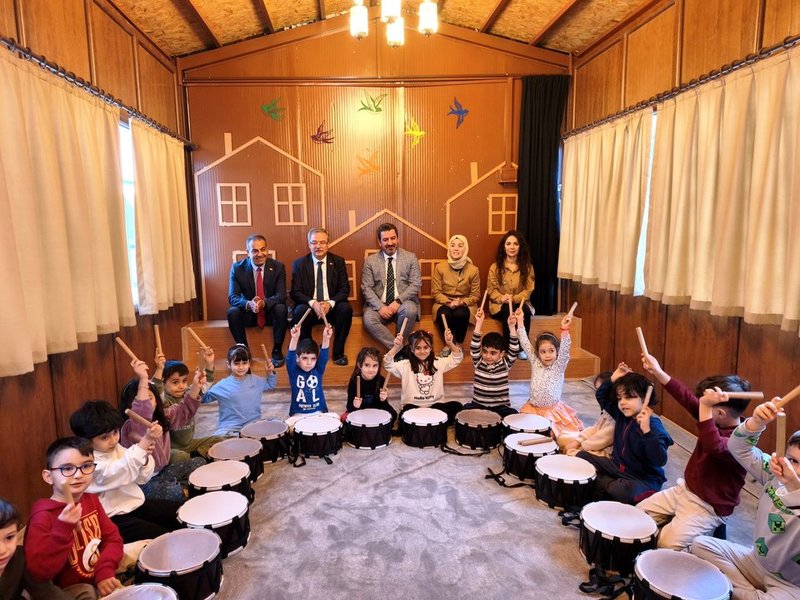 Gaziantep'te 23 Nisan Coşkusu: Genel Müdür Gökçe-Gözde Uslu Anaokulu'nu Ziyaret Etti - Görsel 2