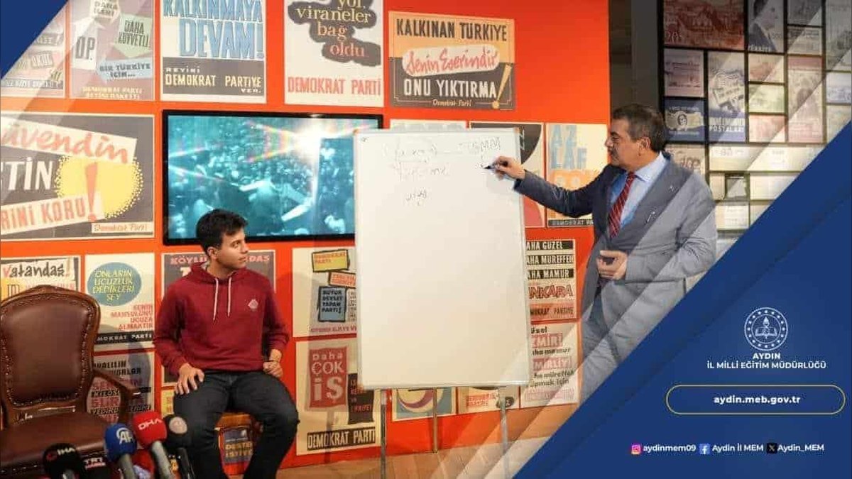 Bakan Tekin'in Aydın Ziyareti: Müzeler Demokrasi Kültürünün Mekânı Oluyor