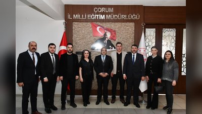 Çorum İl Milli Eğitim Müdürlüğü ve Nefes Derneği'nden Eğitime Ortak Proje Adımı