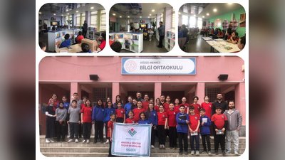 Düzce'de Anadolu Mektebi Yazar Okumaları Bilgi Ortaokulu'nda Devam Ediyor