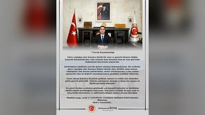 Gercüş Kaymakamı Veda Etti: Yeni Göreve Heyecanla Başlıyor