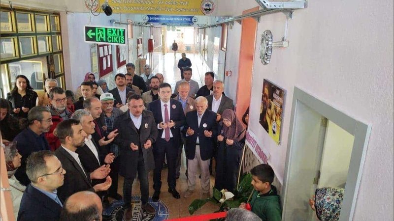 Karatay'da Muharrem Can Kütüphanesi Dualarla Açıldı