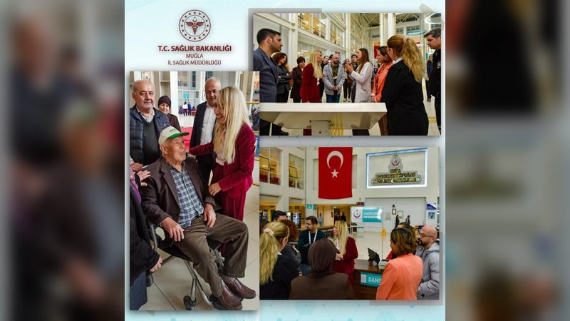 Muğla İl Sağlık Müdürü Eriş Başaran Akça'dan Eğitim ve Araştırma Hastanesi'ne Ziyaret