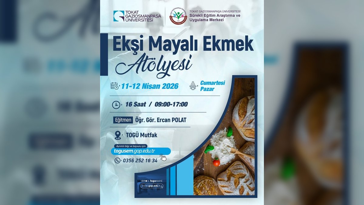 Tokat Gaziosmanpaşa Üniversitesi'nden Nisan Ayı Eğitim Maratonu