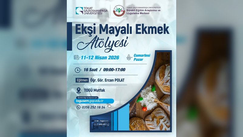 Tokat Gaziosmanpaşa Üniversitesi'nden Nisan Ayı Eğitim Maratonu