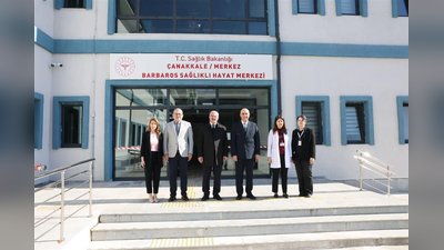 Vali Toraman ve İl Sağlık Müdürü Görgülü'den Barbaros Sağlıklı Hayat Merkezi'ne Ziyaret