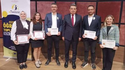 Çatalzeytin'de eTwinning Kalite Etiketi Ödül Töreni Düzenlendi