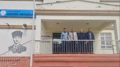 Amasya İl Milli Eğitim Müdürü Mehmet Ali Katipoğlu, Taşova'daki DYK'ları Ziyaret Etti