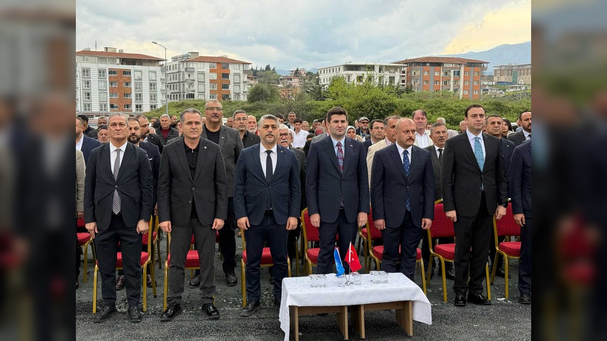 Antakya'da Ülkü Ocakları Hatay İl Başkanlığı Açıldı