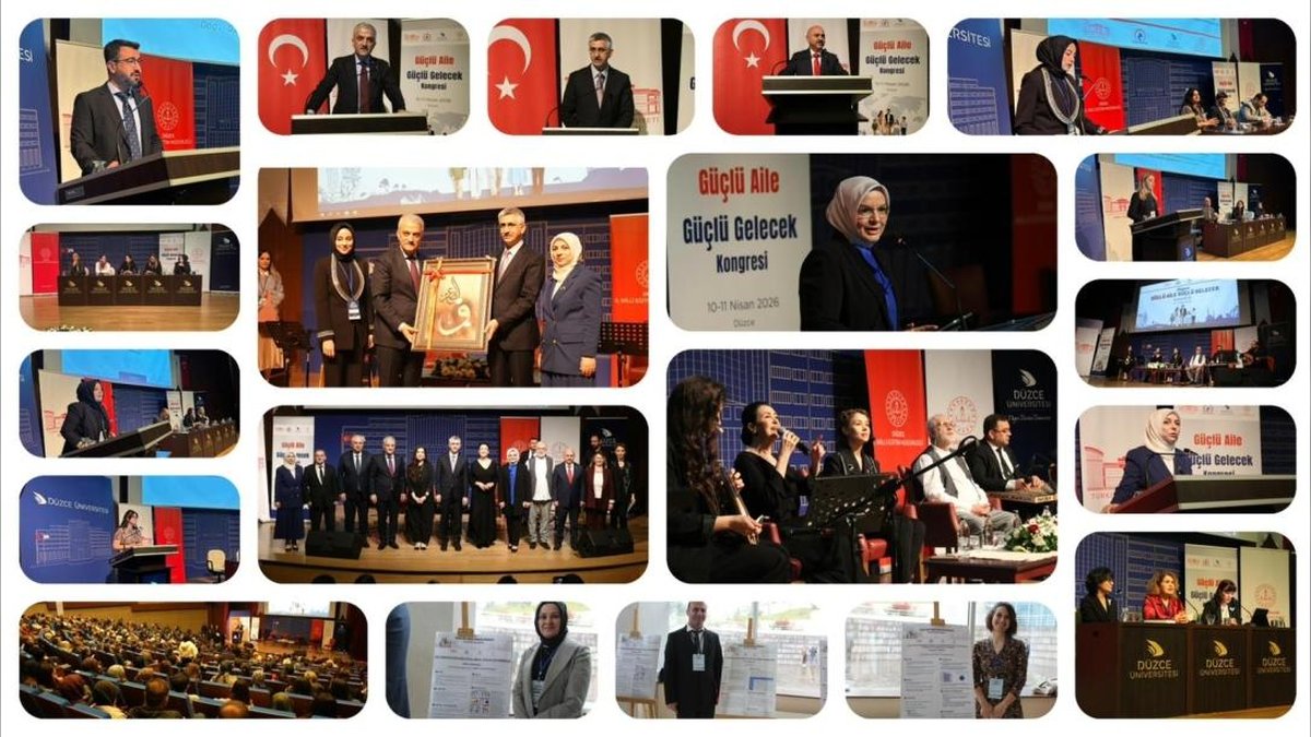 Düzce'de Güçlü Aile, Güçlü Gelecek Kongresi'nin İlk Günü Tamamlandı