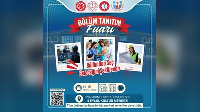 Sivas Cumhuriyet Üniversitesi CÜKAF’26 ile Öğrencileri Üniversite ve Meslek Dünyasıyla Buluşturuyor