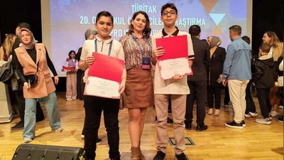 Talas İlçe Milli Eğitim Müdürlüğü'nden TÜBİTAK Yarışması'nda Önemli Başarı