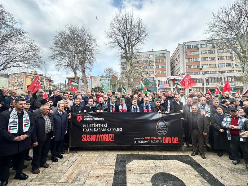 Vali Aktaş, Filistin'deki İdam Kararına Karşı "Susmuyoruz" Basın Açıklamasına Katıldı - Görsel 2