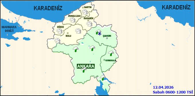 Ankara'da 5 Günlük Hava Tahmini: Yağmur ve Don Uyarısı - Görsel 4