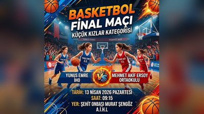 Arnavutköy Okullar Arası Basketbol Turnuvası Final Müsabakaları ve Ödül Töreni