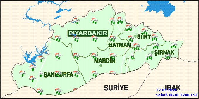 Batman'da Kuvvetli Yağış ve Sağanak Bekleniyor: Sıcaklıklar Düşüyor - Görsel 3