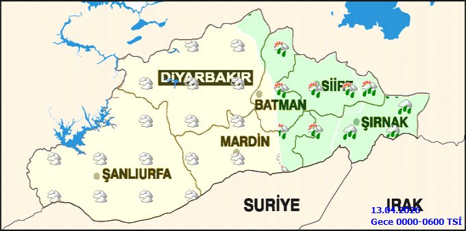 Batman'da Kuvvetli Yağış ve Sağanak Bekleniyor: Sıcaklıklar Düşüyor - Görsel 4