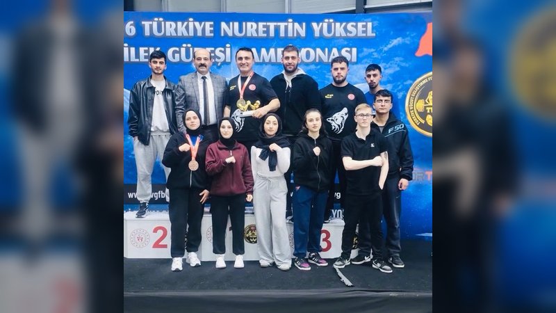 Bayburt Gençlik ve Spor İl Müdürlüğü Sporcularından Türkiye Şampiyonası'nda 14 Madalya
