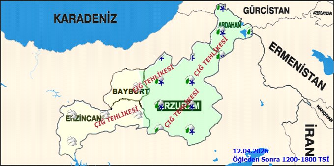Bayburt'ta Hava Durumu: Kar Yağışı ve Buzlanma Bekleniyor - Görsel 2