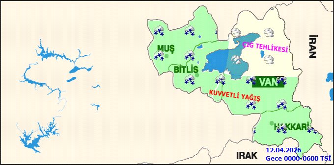 Bitlis'te Yoğun Kar Yağışı ve Kuvvetli Rüzgar Bekleniyor: Dikkatli Olun! - Görsel 4