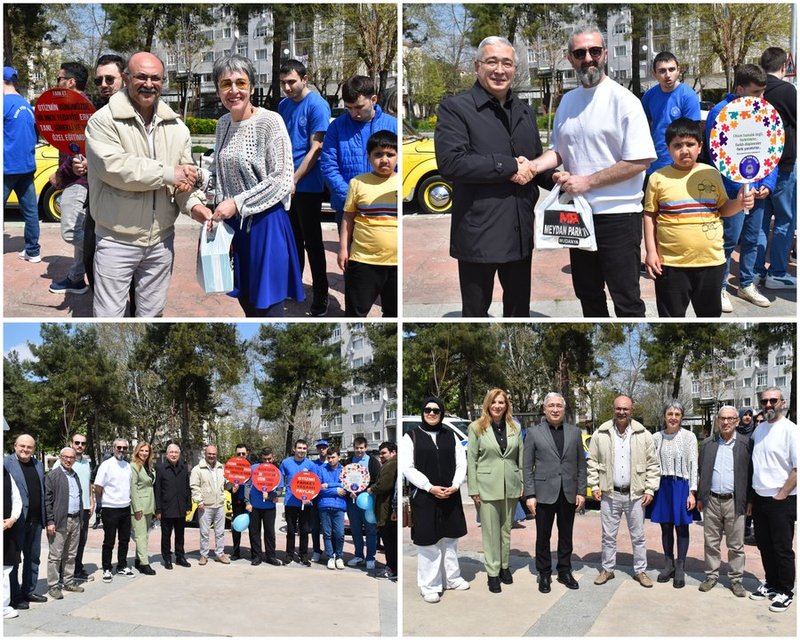 Bursa'da Otizme Farkındalık Konvoyu Düzenlendi - Görsel 2