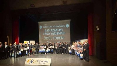 Çorlu İlçe Milli Eğitim Müdürlüğü'nden Ramazan Ayı Pano Yarışması Ödül Töreni