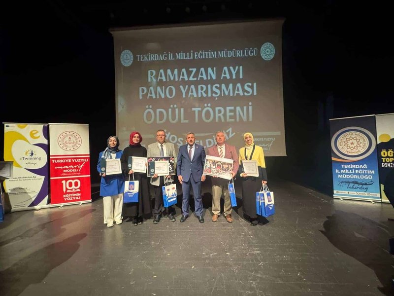 Çorlu İlçe Milli Eğitim Müdürlüğü'nden Ramazan Ayı Pano Yarışması Ödül Töreni - Görsel 2