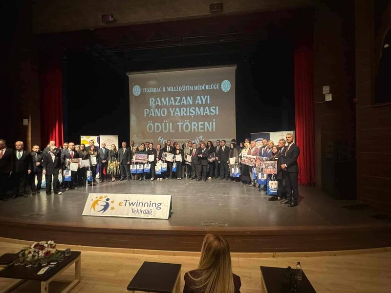 Çorlu İlçe Milli Eğitim Müdürlüğü'nden Ramazan Ayı Pano Yarışması Ödül Töreni - Görsel 4