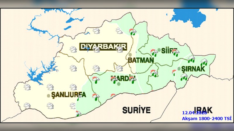 Diyarbakır'da Kuvvetli Yağış Uyarısı: Sel, Heyelan ve Ulaşımda Aksama Riski