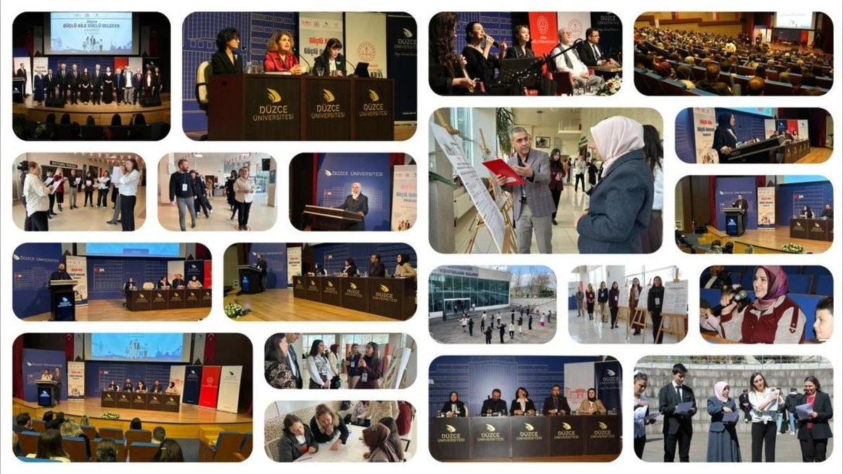 Düzce'de Güçlü Aile, Güçlü Gelecek Kongresi Tamamlandı