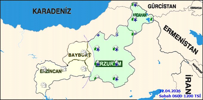Erzurum'da Yoğun Kar Yağışı ve Buzlanma Tehlikesi: 5 Günlük Hava Tahmini - Görsel 3