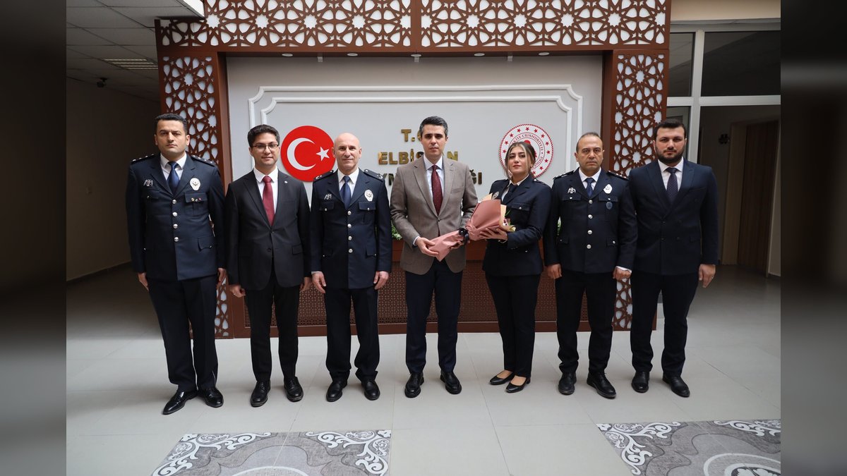 Kaymakam Demirel, Polis Haftası'nda Emniyet Teşkilatı'nı Kabul Etti