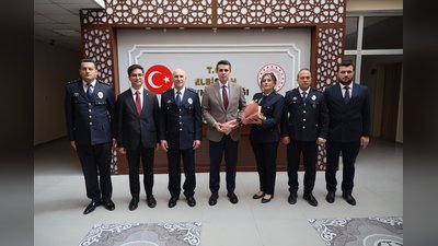 Kaymakam Demirel, Polis Haftası'nda Emniyet Teşkilatı'nı Kabul Etti
