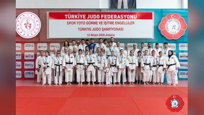 Spor Toto Görme Engelliler Büyükler Judo Şampiyonası Sonuçlandı