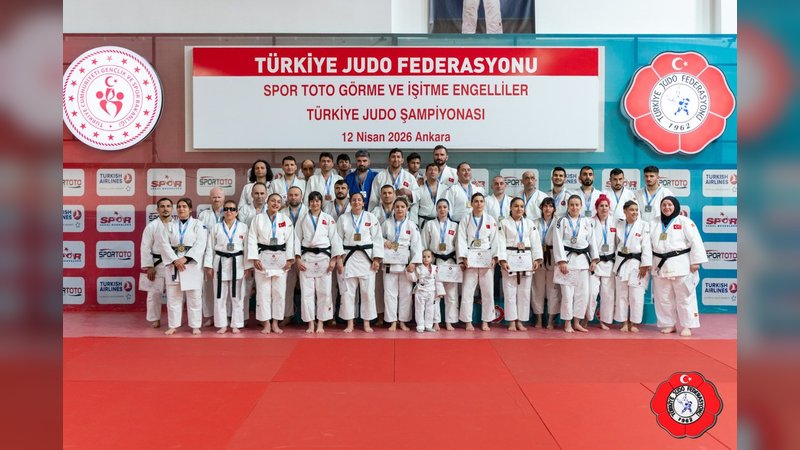Spor Toto Görme Engelliler Büyükler Judo Şampiyonası Sonuçlandı