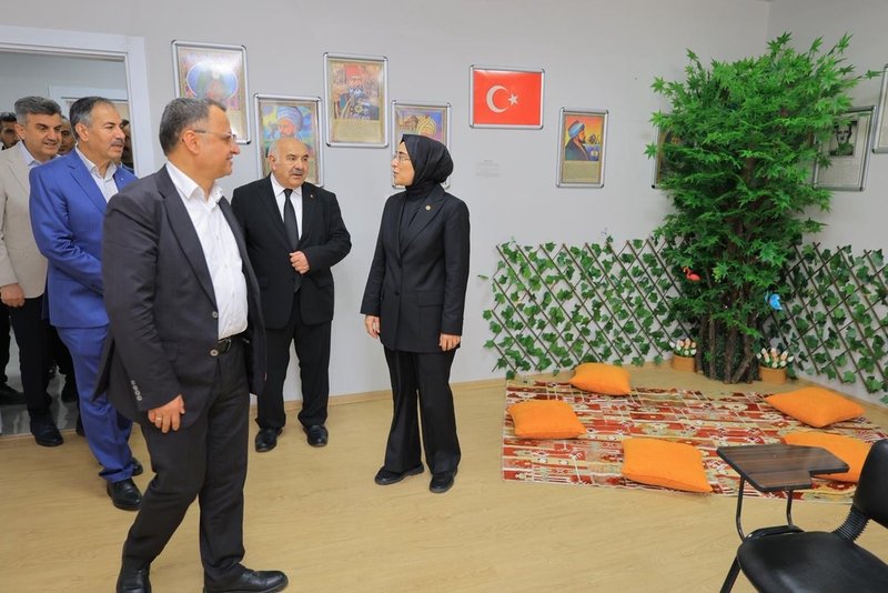 AK Parti Şanlıurfa Milletvekili Cevahir Asuman Yazmacı, Mutlu Yuva Derneği'nin Yeni Binasını Açtı - Görsel 3