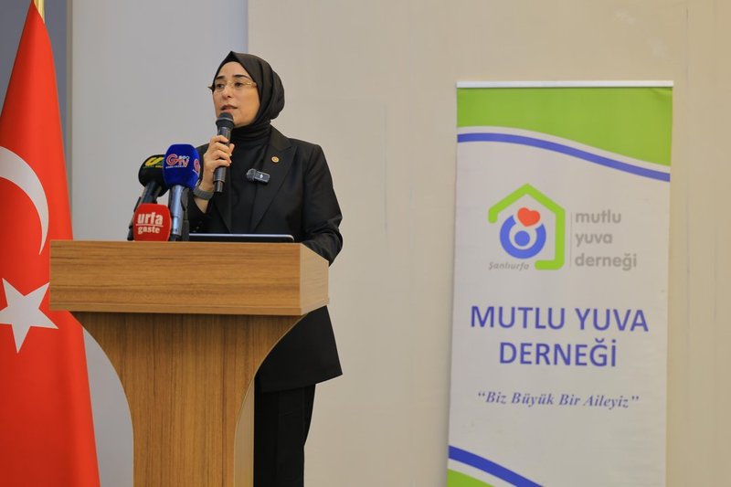 AK Parti Şanlıurfa Milletvekili Cevahir Asuman Yazmacı, Mutlu Yuva Derneği'nin Yeni Binasını Açtı - Görsel 4