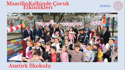 Honaz İlçe Milli Eğitim Müdürü Okulları Ziyaret Etti: 'Maarifin Kalbinde Çocuk' Etkinlikleri İncelendi