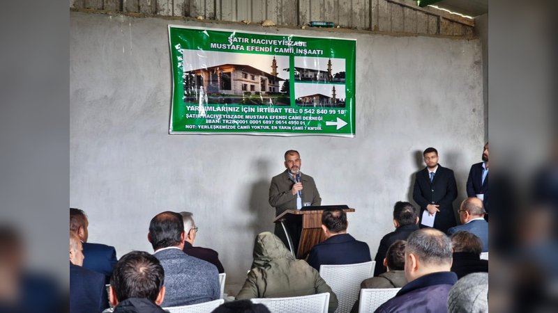 Konya İl Müftüsü Prof. Dr. Ali Öge, Hacıveyiszade Mustafa Efendi Camii Temel Atma Törenine Katıldı