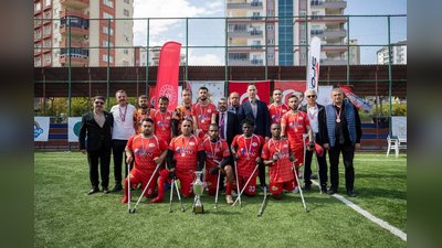 Mersin Olimpik Yetenekler SK, Ampute Futbol'da Sezonu 3. Sırada Tamamladı