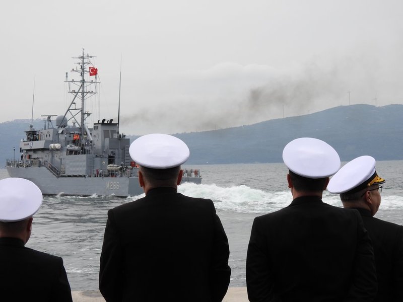 TCG Amasra, NATO Görev Grubu'na Katılmak Üzere Erdek'ten Uğurlandı - Görsel 3