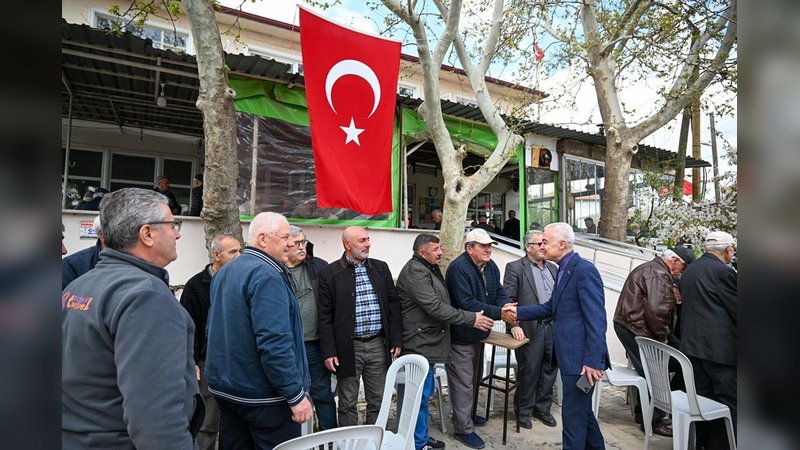 Vali Turan, Kayalı Köyü'nde Vatandaşlarla Buluştu
