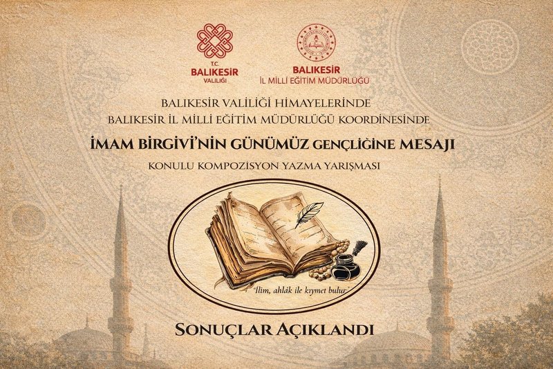 Balıkesir'de İmam Birgivi'nin Mirası Gençlerin Kaleminde Hayat Buldu - Görsel 2