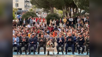 Ezine'de Atatürk'ün Ezine'yi Teşrifinin 92. Yıl Dönümü Coşkuyla Kutlandı