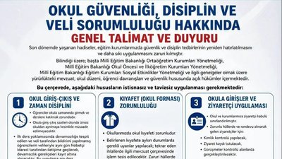 Gümüşhacıköy'de Okul Güvenliği ve Disiplin İçin Yeni Düzenlemeler